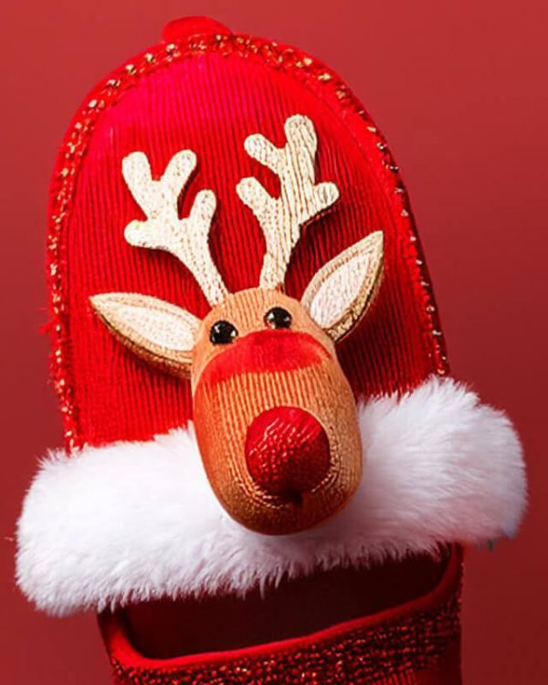 Festive Reindeer Slippers - Imagen 2